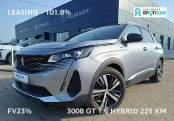 Peugeot 3008 II Plug-In Hybrid Facelifting 1.6 HYBRID 225KM 2021 Peugeot 3008 19 3008 HYbrid GT Line 1.6 225 KM I wl. FV23 1.6