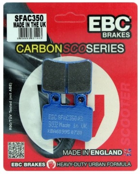 EBC KLOCKI HAMULCOWE CARBONOWE SFAC350