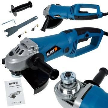 SZLIFIERKA KĄTOWA 230MM 2000W SOFT START MOCNA BLACK