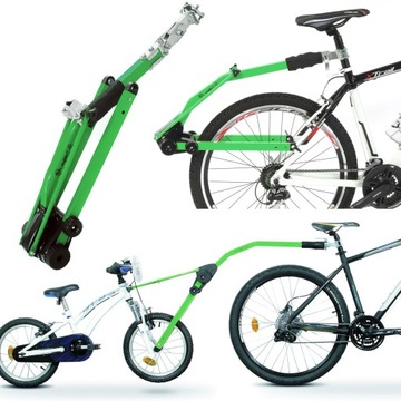 DRĄŻEK HOLOWNICZY SZTYWNY HOL ROWEROWY DLA DZIECKA Peruzzo Trail Angel