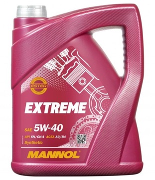Olej Silnikowy Mannol Extreme 7915 5W40 5L