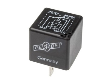 Przekaźnik GEBE 12V 30/40A rezystor