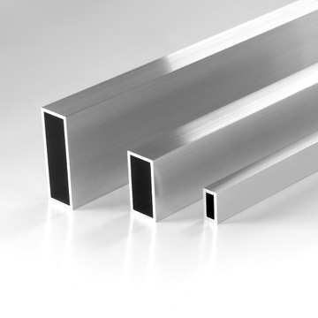 Rura prostokątna Aluminium 25x15x1,5mm dł 100cm