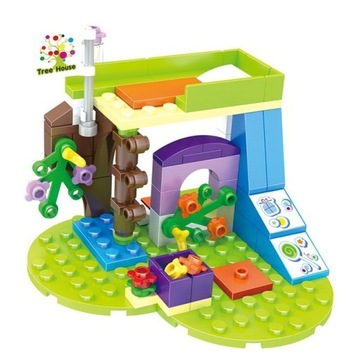 БЛОКИ ДОМ НА ДЕРЕВЕ ДОМ ДРУЗЕЙ ДРУЖБЫ