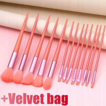 13Pcs Soft Fluffy Makeup Brushes Set for cosm