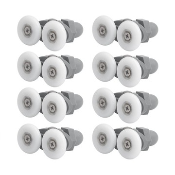 КОМПЛЕКТ ЭКСЦЕНТРИЧЕСКИХ КОЛЕС КОМПЛЕКТ РОЛИКОВ ДЛЯ ДУШЕВОЙ КАБИНЫ 25 ММ