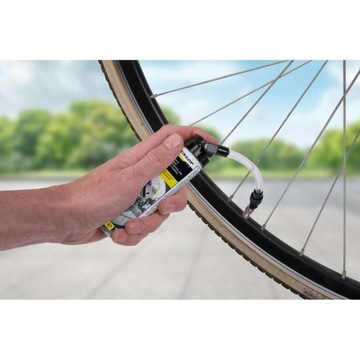 SPRAY USZCZELNIACZ do DĘTEK i OPON ROWEROWYCH z UNIWERSALNYM WENTYYLEM 75ml