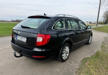 Skoda Superb II Kombi 1.4 TSI 125KM 2010 Skoda Superb Xenon, hak, skora 1.4 Benzyna 125KM, zdjęcie 4