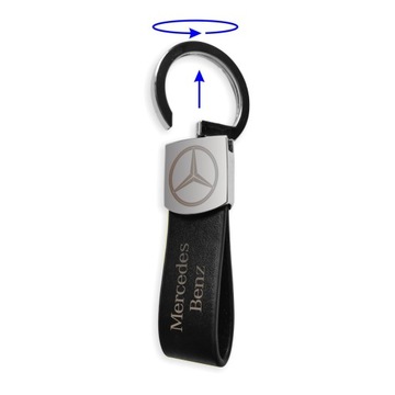 Brelok metal ekoskóra AUTO dedykacja GRAWER [SI]