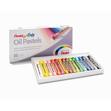 Pentel Arts Pastele olejne 16 kolorów