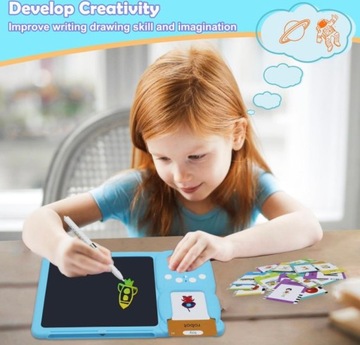 КАРТРИДЕР ДЛЯ ИЗУЧЕНИЯ АНГЛИЙСКИХ СЛОВ ПЛАНШЕТ 2В1 112 КАРТ 224 СЛОВА