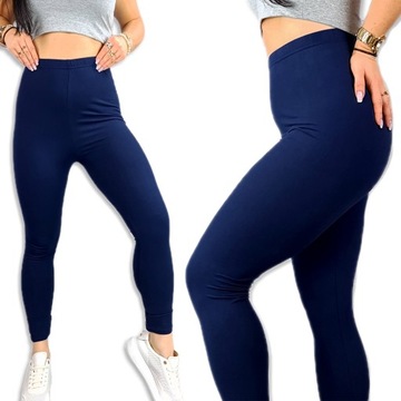 LEGGINSY BAMBUSOWE leginsy getry PEACH EFEKT bambus jakość spodnie, 8XL/9XL