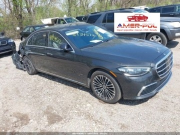 Mercedes Klasa S W223/V223 2023 Mercedes-Benz Klasa S 580, 2023r., 4x4, 4.0L 4.0 Benzyna 496KM