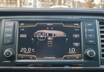 Seat Ateca SUV 1.4 EcoTSI 150KM 2017 Seat Ateca Style Pakiety, Podgrzewane fotele, Tempomat, KESSY, Salon Pols, zdjęcie 31