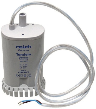 POMPA WODY ZANURZENIOWA REICH TANDEM 19 l/min 1,4 bar 12 V