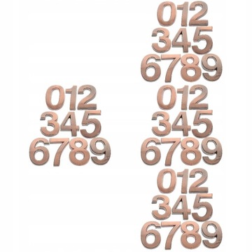 Cyfrowe numery do drzwi hotelowych 40 szt