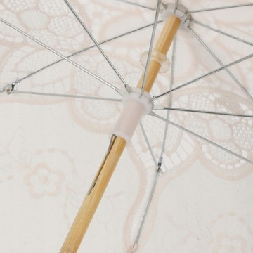 МИНИ-КРУЖЕВНОЙ СВАДЕБНЫЙ ЗОНТ БЕЛЫЙ ЗОНТ