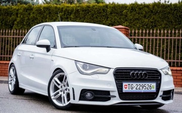 Audi A1 I Hatchback 3d 1.4 TFSI 185KM 2012 Audi A1 Sportback S-LINE 1.4 T 185ps Navi Ledy BiXenony Klimatronik Polsko