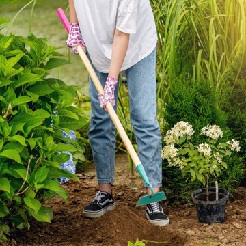 НАБОР ИНСТРУМЕНТОВ, ЛОПАТА, РАБОТА, ШЛАНГ, ПЕРЧАТКИ