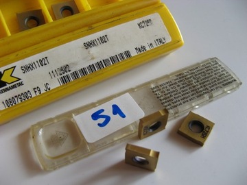 51. Płytki SNHX 1102T KC725M KENNAMETAL do tarczy