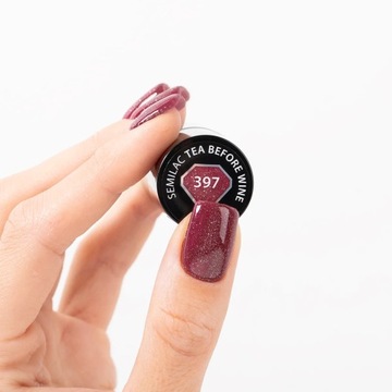 Semilac 397 Lakier Hybrydowy Tea before Wine 7 ml