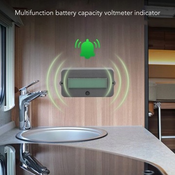 Monitor baterii Wodoodporny ABS Anti Reverse