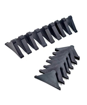 Narozniki naroza ochronne łamane do szkla 4mm-6mm