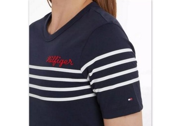 TOMMY HILFIGER WW0WW37850 SUKIENKA BAWEŁNIANA XS