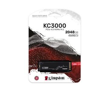 Твердотельный накопитель 2 ТБ Kingston KC3000 2 ТБ 2048 ГБ M.2 PCIe 4.0 NVMe 7000/7000 МБ/с PS5
