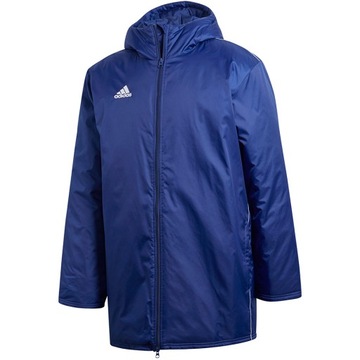 Мужская куртка Adidas Core 18 Stadium, темно-синяя CV37