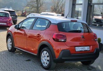 Citroen C3 III Hatchback 1.2 PureTech 82KM 2017 Citroen C3 1,2 Benzyna 80km Klima Serwis 1.2 Benzyna 81KM, zdjęcie 3