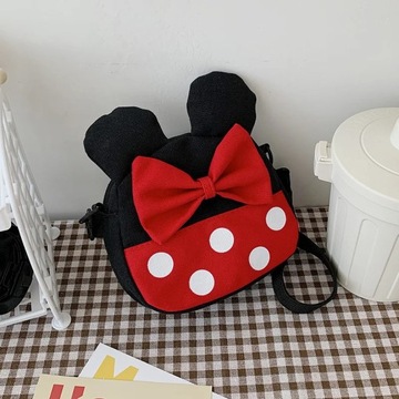 Disney Women Crossbody Bags Cartoon Mickey Mouse Minne Fashion Shoulder