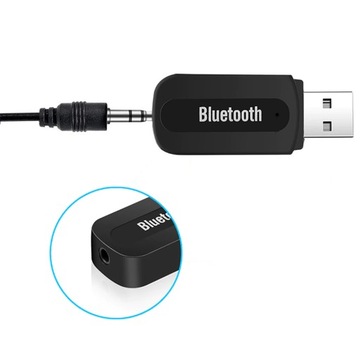 ЗВУКОВОЙ ПРИЕМНИК АДАПТЕР BLUETOOTH USB + AUX