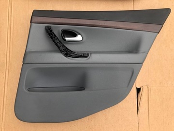 ОБИВКА ДВЕРИ ЛЕВАЯ ПРАВАЯ SAAB 93 9-3 II КОЖА ДЕРЕВО