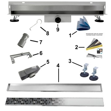 X-HOME LINEAR НАСТЕННЫЙ ТРАП 120 2в1 СТОРОНА ТОНКАЯ