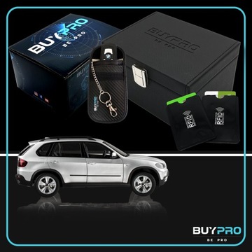 Pudełko na kluczyk KEYLESS / ETUI na Kluczyki RFID Wysoka Jakość + GRATIS!