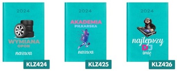 Календарь 2024 Бирюзовый для лучшего диджея ИМЯ Шаблон