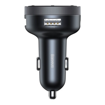 FM-ПЕРЕДАТЧИК BLUETOOTH АВТОМОБИЛЬНОЕ ЗАРЯДНОЕ УСТРОЙСТВО USB 2.4A PD TF AUX, BASEUS