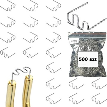 Скобы для пластиковой сшивающей машины, сварочный аппарат Rs28, 500 шт., большая волна