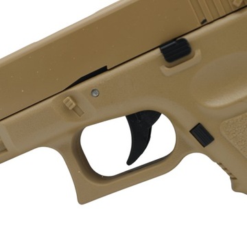 PISTOLET NA KULKI REPLIKA IMITACJA BRONI GLOCK 17 PIASKOWY CS GO CS2