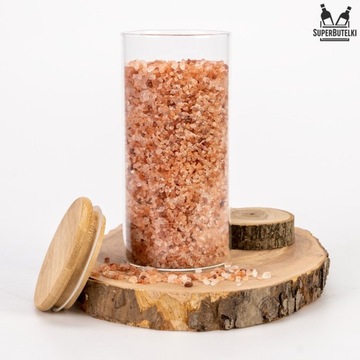 СТЕКЛЯННЫЙ КОНТЕЙНЕР для ПИЩЕВОЙ СОЛЬ СПЕЦИЙ - 720 мл