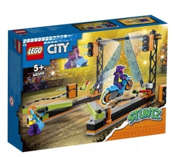 LEGO City 60340 Wyzwanie kaskaderskie ostrze