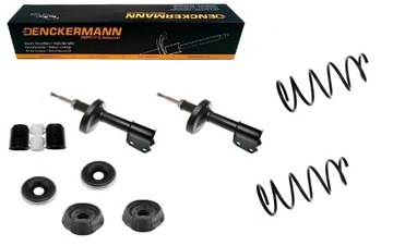 AMORTYZATORY SPRĘŻYNY KANGOO 1.5 DCI PRZÓD KPL