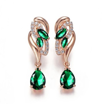 Drop Earrings Quality Cubic Zirconia