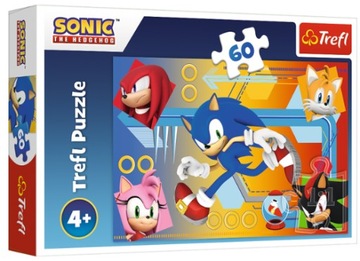 Puzzle 60 el TREFL SONIC w akcji 17387