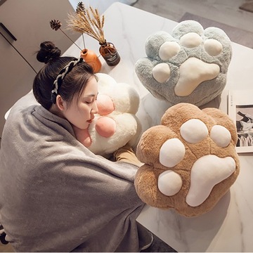 Кошачьи лапы, плюшевая игрушка, подушка, одеяло, подарок