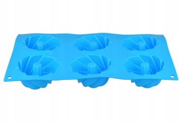 СИЛИКОНОВАЯ МОЛ ДЛЯ ПЕЧЕНЬЯ ПОНЧИКИ 6 ШТ 7 СМ