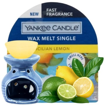 Yankee Candle Wax Wosk Sicilian Lemon 22 g