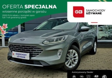 Ford Kuga III SUV 1.5 EcoBoost 150KM 2024 Ford Kuga 1.5 PB 150KM Titanium FV23 Salon PL ASO Gwarancja producenta 1.5