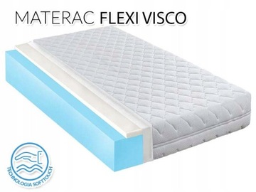 90x200 TERMOPLASTYCZNY MATERAC PIANKA MEMORY 14CM